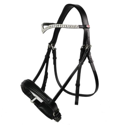 John Whitaker Lynton Snaffle Bridle Cob Havana