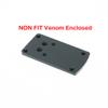 DPP Titanium Rear Sight Mount/Mounting Plate/Adapter Compatible with Springfield XD Vortex Venom & Viper, Burris Fastfire, Docter (Aluminum Alloy) view 2