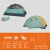 Kelty Wireless Freestanding Camping Tent, 2 4 or 6 Person Size, Huge Interior and Peak Height, Intuitive and Fast to Pitch, Color Coded Setup, 2 Door 2 Vestibule (2-Person) view 2