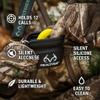 Realtree Call Caddy  Holds 12 Diaphragm Mouth Calls  Silent Silicone Pouch Lanyard  Turkey Hunting Gear view 3