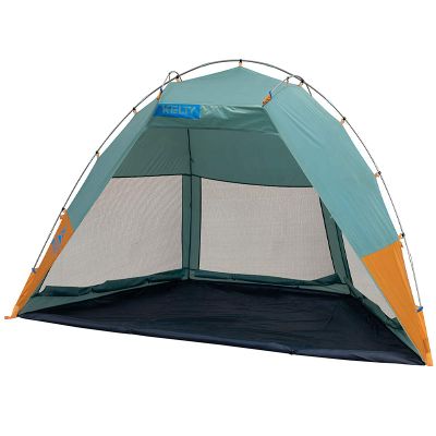 Kelty Cabana Beach Cabana with Adjustable Side Walls and Windows, Easy Fast Setup, Sturdy Frame, Shade and Sun Protection, Built to Last (Malachite)