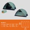 Kelty TALLBOY Family + Car Camping Tent, 4 or 6 Person Freestanding Overnight Shelter, Large Capacity, Tall Height, Stuff Sack Included view 2