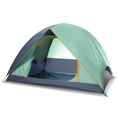 Kelty Tallboy Family Camping Tent, 4 or 6 Person Freestanding Shelter, Large Capacity, Stuff Sack Included