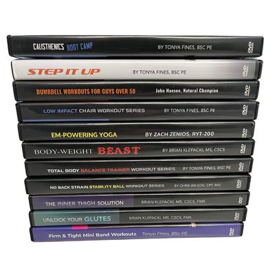 CRITICAL BENCH Follow Along Workout Series Bundle - 11 DVDs
