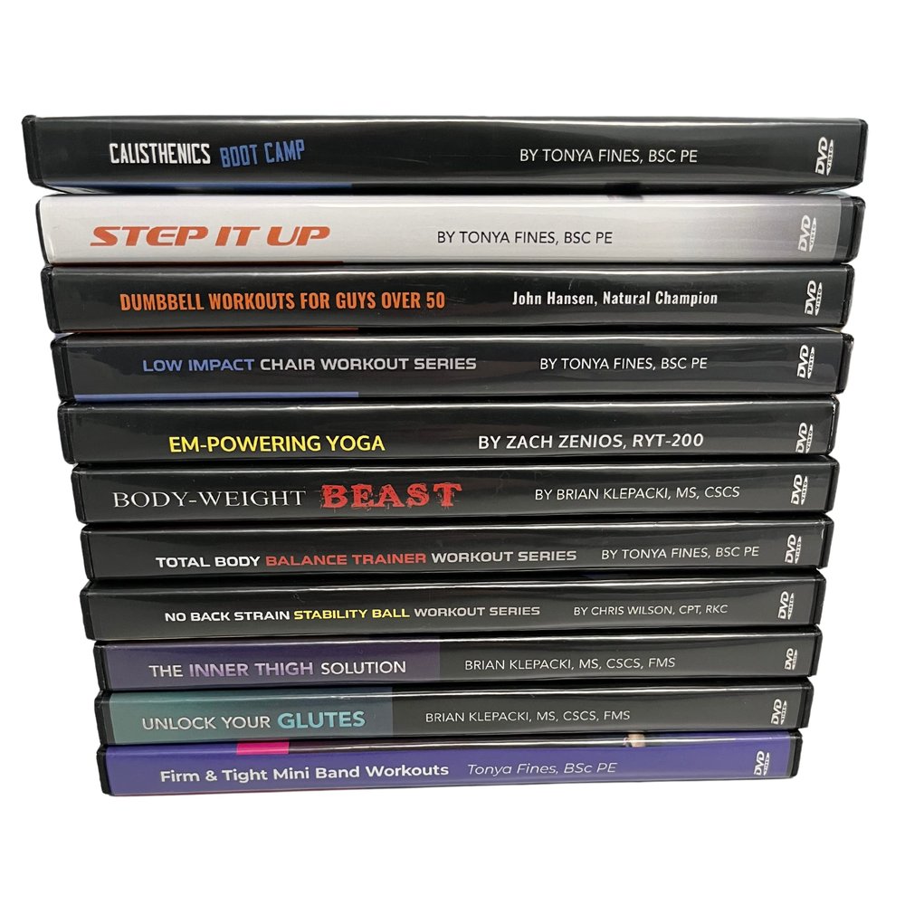 CRITICAL BENCH Follow Along Workout Series Bundle - 11 DVDs