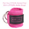 FITGIRL - Squat Pad and Hip Thrust Pad for Leg Day, Barbell Pad Stays in Place Secure, Thick Cushion for Comfortable Squats Lunges Glute Bridges, Olympic Bar and Smith Machine (Deluxe Pink) view 4