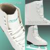 5th Element Grace Ice Skates for Women - Comfortable Figure Skates with Lightly Padded Soft Tricot Lining - Stylish Women's Ice Skating Shoes (White, 10.0) view 2