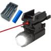 GOTICAL 2 in 1 Tactical Pistol Class-IIIA Red Dot Laser & 180 Lumen White LED Flashlight Combo - Hunting Accessories for Pistol Guns 1911 M9 G-Lock 17,19,20,21,22,23,30,31,32 (Combo of 2) view 1