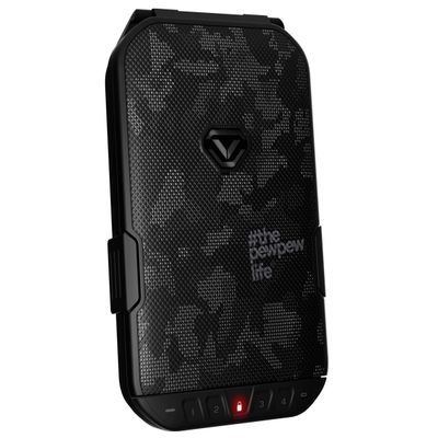 VAULTEK LifePod Secure Waterproof Travel Case Rugged Electronic Lock Box Travel Organizer Portable Handgun Case with Backlit Keypad (Colion Noir)