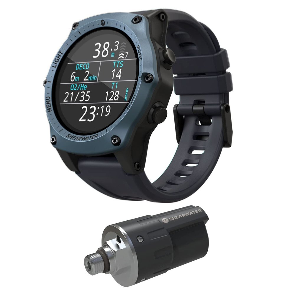 Shearwater Research Teric Wrist Computer with Transmitter - Blue