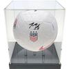 OnDisplay Deluxe UV-Protected Soccer Ball/Volleyball Display Case - Black Base - Luxe Handmade Acrylic Design view 2