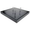 OnDisplay Deluxe UV-Protected Soccer Ball/Volleyball Display Case - Black Base - Luxe Handmade Acrylic Design view 3
