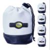 Clip Wipes Army Golf Pouch with Drawstrings (White-Seal) view 1