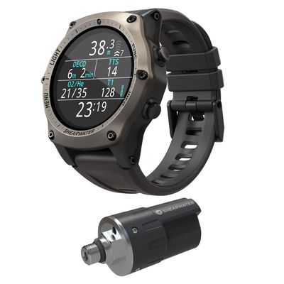 Shearwater Research Teric Wrist Computer with Transmitter - Silver