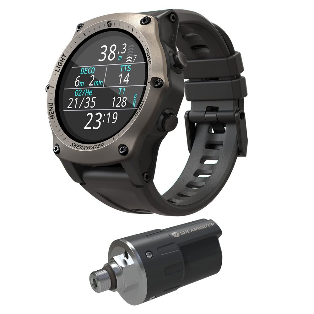 Shearwater Research Teric Wrist Computer with Transmitter - Silver
