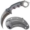 Ccanku C1111 Fixed Blade Knife D2 Steel Blade G10 Handle Claw for Outdoor EDC Survival Knife with Kydex Sheath (Black) view 1