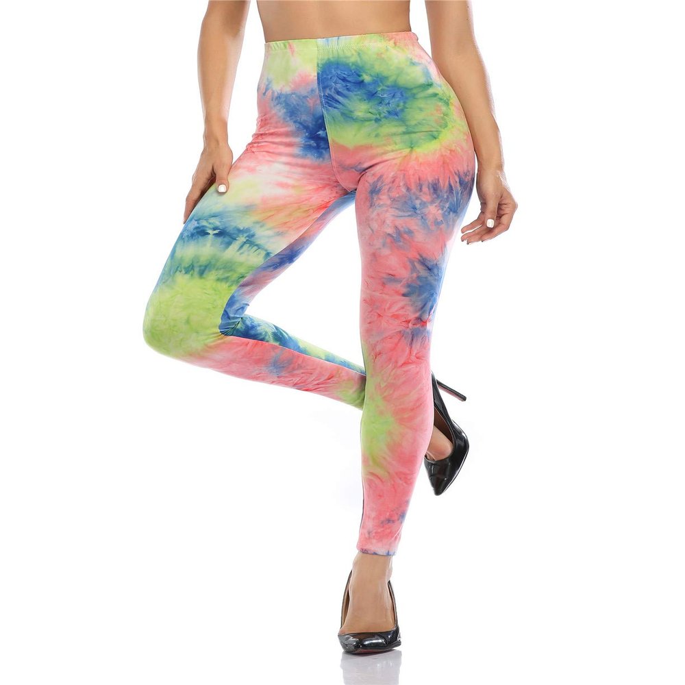 VOGUEMAX Womens Ankle Length Leggings Buttery Soft High Waisted Stretch Basic Solid Full Length Leggings Pants