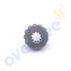 OVERSEE Pinion 63V-45551-00 for Yamaha Parsun Powertec Hidea 2 Stroke 9.9HP 15HP Outboard Motor Pinion 10T Inside 63V-45551 view 3