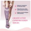 Sooverki Compression Socks for Women & Men 6 Pairs is Best Supportive Knee High Stockings for Circulation, Travel, Nurses view 4