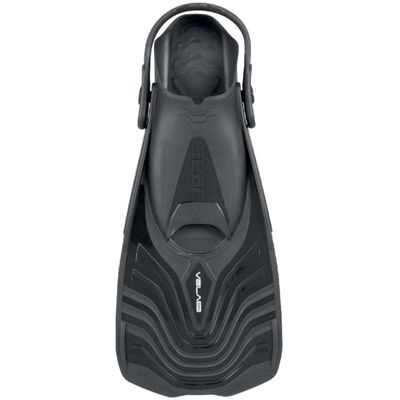 Seac Vela OH Snorkeling Fins - Black, Small/Medium