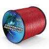 Ashconfish Colorfast Braided Fishing Line- 8 Strands Braided Lines Fadeless -Abrasion Resistant - Zero Stretch-Smaller Diameter, 2000M/2187Yards 60LB Red view 2