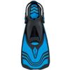 SEAC Vela OH, Snorkeling and Pool Swimming Short Fins with Adjustable Strap, Blue, 8-10US view 1