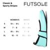 Nufoot Futsole Sport Soft-Sided Shoes for Indoors/Outdoors, Foldable & Flexible Footwear for Sport, Exercise, Yoga or Travel, Dance Shoes, Black/Neon Green, Large view 2