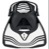 Seac Vela OH Snorkeling Fins - White, Large/X-Large view 1