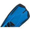 SEAC Vela OH, Snorkeling and Pool Swimming Short Fins with Adjustable Strap, Blue, 13-3US view 3