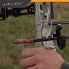 Allen Company Stryke Therm-X 2 Blade Expandable Broadhead, 100-Grain, 3-Pack, Red, One Size, (14676) view 4