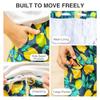 Kanu Surf boys Avalon Quick Dry Upf 50+ Beach Swim Trunks, Lemons Navy, 10 12 US view 3
