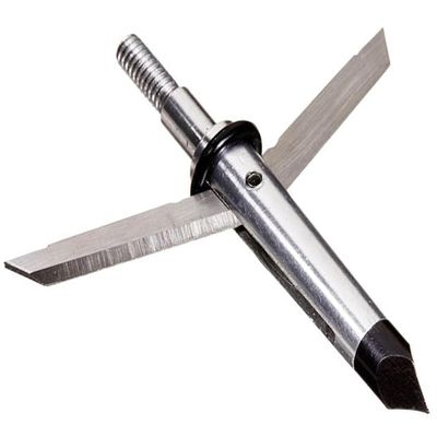 Allen Company Stryke Tomahawk 2 Blade Expandable Broadhead by Allen Company, 100-Grain, 3-Pack, Metal