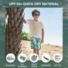 Kanu Surf boys Line Up Quick Dry Upf 50+ Beach Swim Trunks, Montego Navy, 5 6 US view 2