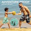 Kanu Surf Boys, Echo Quick Dry UPF 50+ Beach Swim Trunk, Parrots Green, 8 view 4