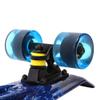 ChromeWheels Skateboards 22 inch Complete Skateboard Deck Mini Cruiser for Kids Boys Girls Youths Beginners, Starry Sky view 2
