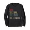 The Man Vintage 1999 Cool 27 Year Old Bday 27th Birthday Men Long Sleeve T-Shirt view 1