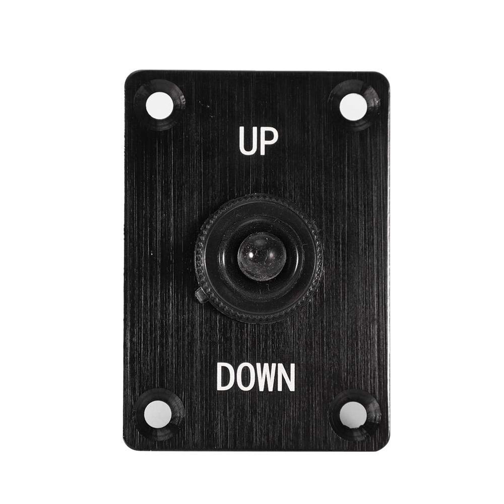 Acouto 12V Toggle Switch Panel, Aluminum Control Panel Toggle Switch for Yacht Boat RV