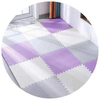 ALGFree Foam Puzzle Mat Interlocking Foam Floor Mats Odorless Cuttable Splice Kindergarten Nursery, 4 Colors, 3 Sizes (Color : A, Size : 60x60x2cm 8pcs)
