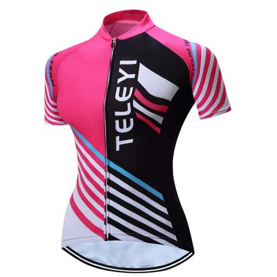 Cycling Jersey Women Bicycle Short Sleeve Bike Shirt Breathable Clothing Sport Tops