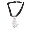 Sperrins Crystal Rhinestone Small Necktie Adjustable Bowtie Formal Wedding Party Bow Ties,Color2 view 1