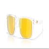 Oakley OO9102 Holbrook Sunglasses, Clear/Prizm 24K Polarized, 57 mm view 2