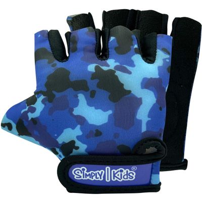Fingerless Kids Bike Gloves for Balanced Bike Mountain Bicycle Riding - Fingerless Toddler Cycling Glove with Extra Protective Cushions for Girl Boy