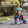 Fingerless Kids Bike Gloves for Balanced Bike Mountain Bicycle Riding - Fingerless Toddler Cycling Glove with Extra Protective Cushions for Girl Boy view 2