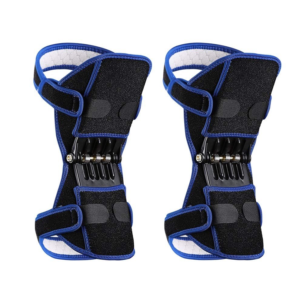 lliang Knee Pads Joint Support Knee Pads Breathable Non-slip Power Lift Joint Support Powerful Rebound Knee Brace Spring Force Knee Booster
