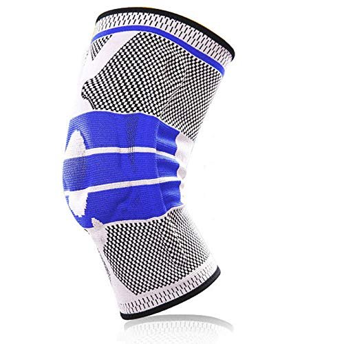 lliang Knee Pads Silicon Meniscus Kneepad 1 Pcs Spring Knee Pads Support Protector Leg Arthritis Injury Gym Sleeve Knee Brace