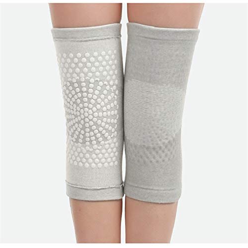 lliang Knee Pads 1 Pair Self Heating Knee Pads Sleeve Dot Matrix Heating Kneepad Knee Support for Arthritis Joint Pain Relief Recovery