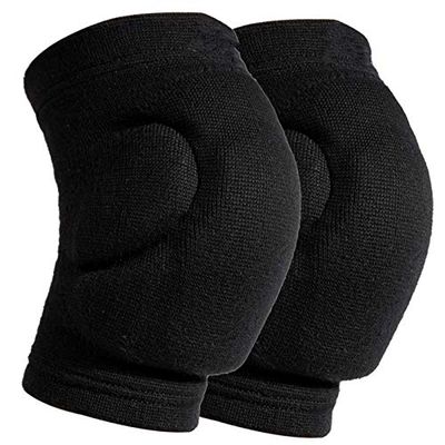 lliang Knee Pads Sports Thickening Knee Pads Basketball Volleyball Extreme Sports Kneepad Brace Support Dancing Yoga Lap Elastic Knee Protector