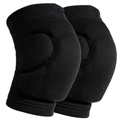 lliang Knee Pads Sports Thickening Knee Pads Basketball Volleyball Extreme Sports Kneepad Brace Support Dancing Yoga Lap Elastic Knee Protector