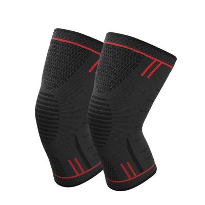 lliang Knee Pads 1 Pair Non Slip Silicone Sports Knee Pads Support For Running,cycling,basketball,arthritis&injury Recovery Kneepad