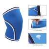 lliang Knee Pads 1 Pair Breathable Sports Knee Sleeve Supports 7mm Neoprene Basketball weight-lifting Anti-Sprain Compression Knee Pads Protector view 2